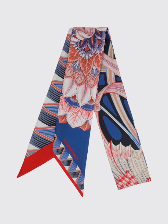26FW 살바토레 페라가모 머플러/스카프 321134 785363 NAVY ROSSO