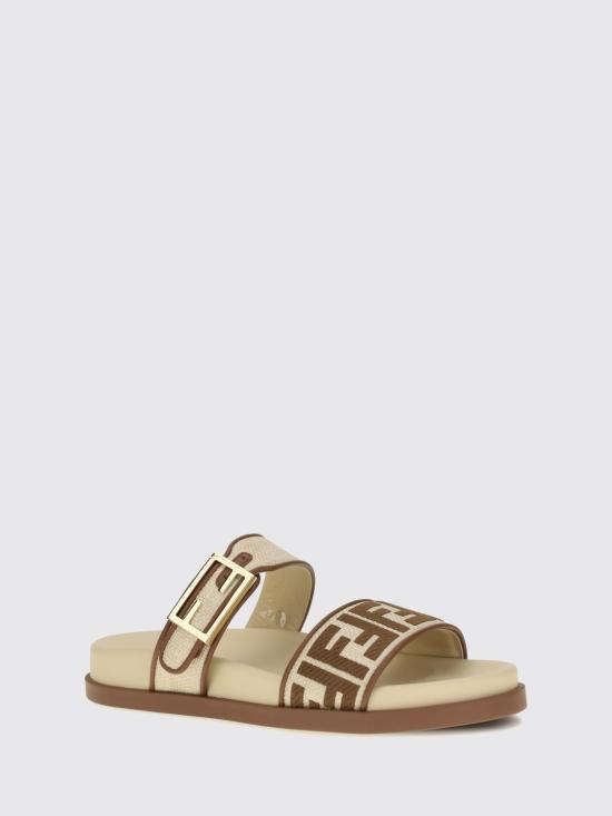 26FW 펜디 뮬/슬리퍼 8X8710ABN3 F1WQJ Brown - FENDI