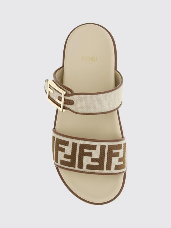 26FW 펜디 뮬/슬리퍼 8X8710ABN3 F1WQJ Brown - FENDI
