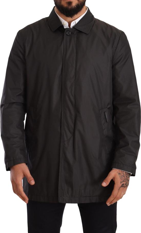 26FW 돌체앤가바나 트렌치 코트 47986660049182 BLACK