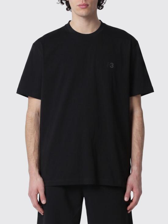 26FW 와이쓰리 반팔 티셔츠 KQ9783 Black