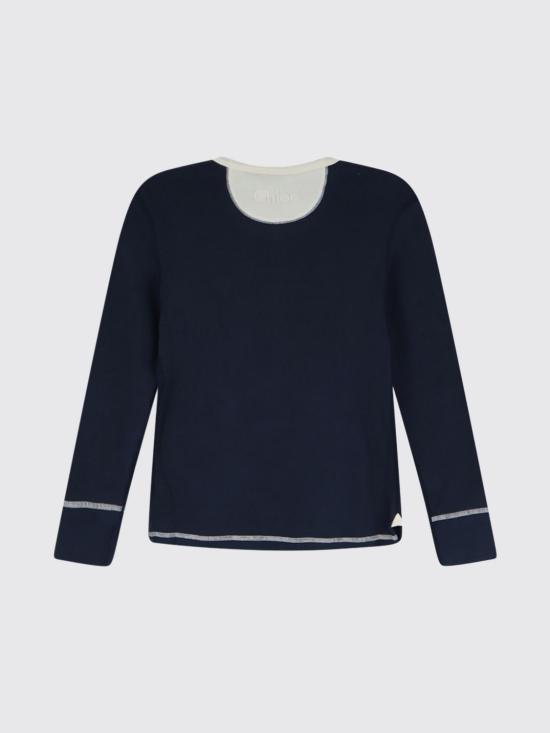 26FW 끌로에 스웨터 CH26AJH38089 4D6 Blue - CHLOE