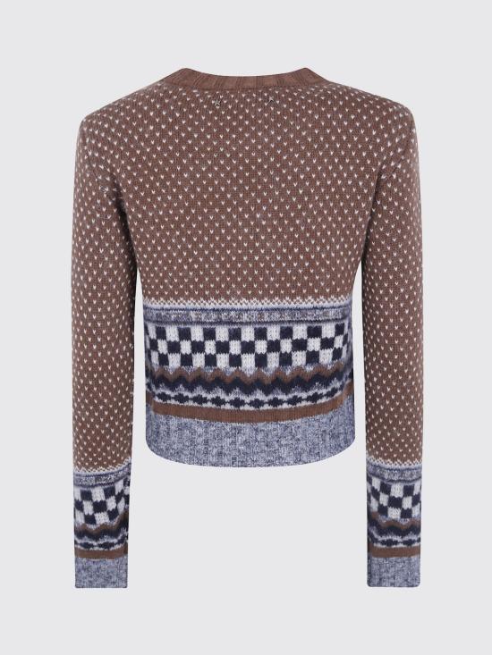 26FW 골든구스 스웨터 GWP01165P00267555718 Brown - GOLDEN GOOSE