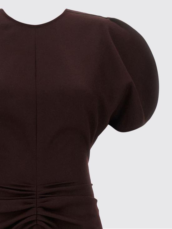 26FW 빅토리아 베컴 롱 원피스 1226WDR005227V ACAI Burgundy - VICTORIA BECKHAM