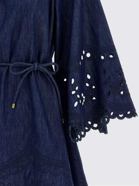 26FW 짐머만 롱 원피스 9161DSS263 INK Blue - ZIMMERMANN