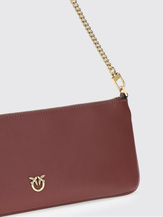 26FW 핑코 숄더백 107669A0F1 WW5Q Burgundy - PINKO