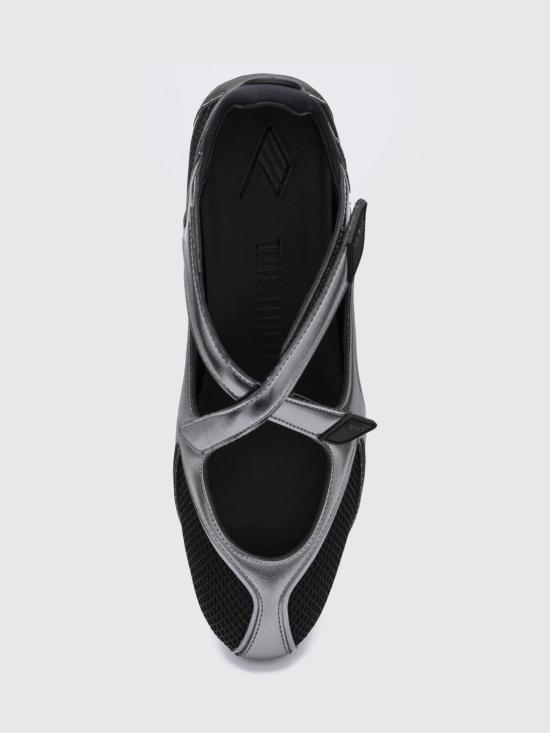 26FW 디 아티코 스니커즈 250WSH00871MIX024AA 100 Black - THE ATTICO