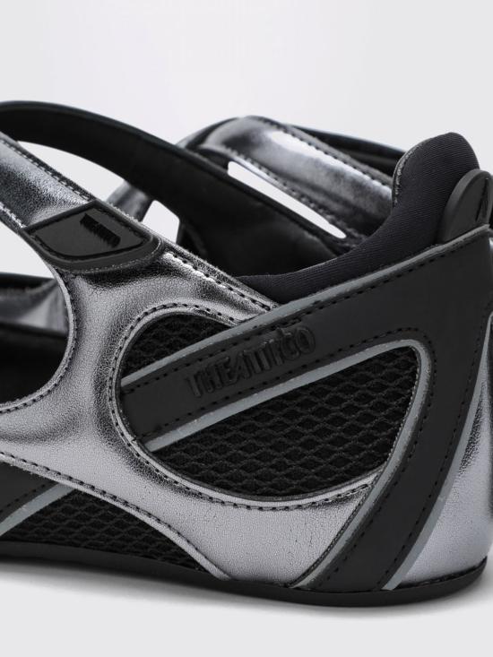 26FW 디 아티코 스니커즈 250WSH00871MIX024AA 100 Black - THE ATTICO