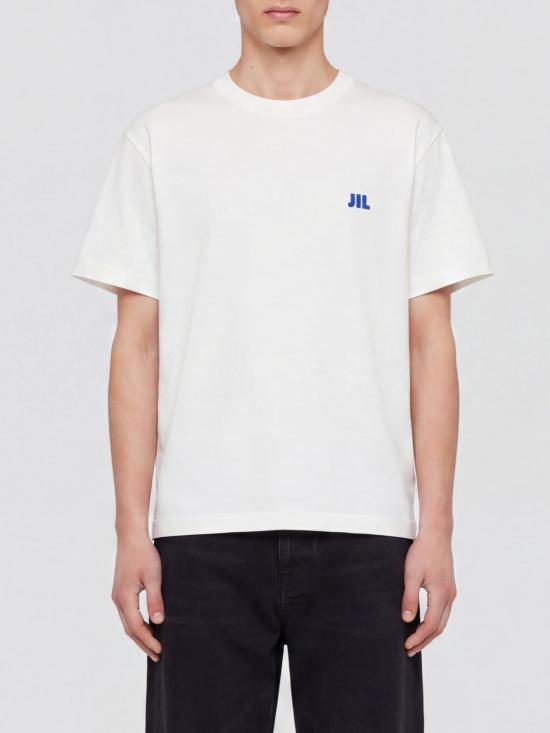 26FW 질샌더 반팔 티셔츠 J22GC0283J45048 100 White