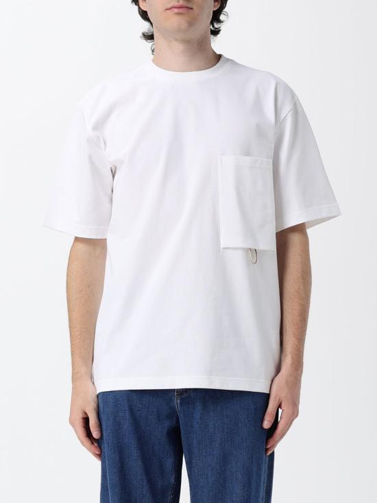 26FW 보테가베네타 반팔 티셔츠 875394V6P30 9000 White
