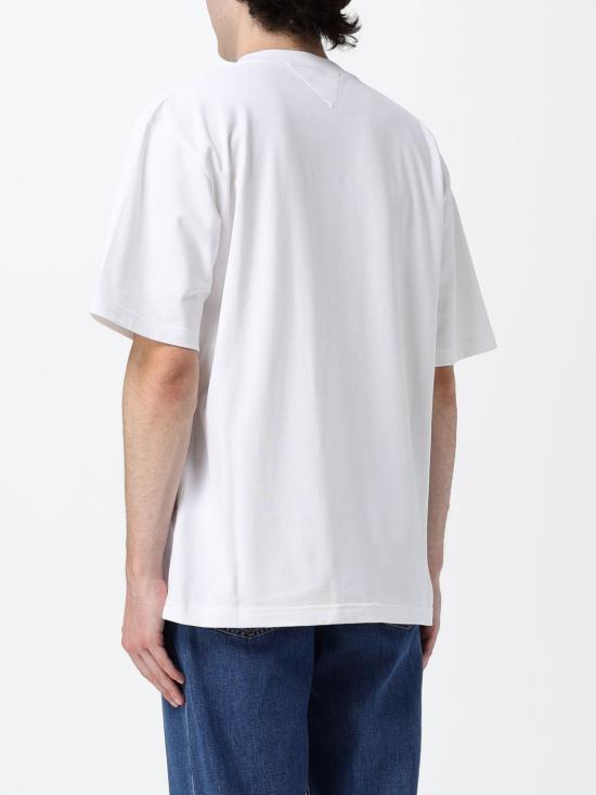 26FW 보테가베네타 반팔 티셔츠 875394V6P30 9000 White - BOTTEGA VENETA