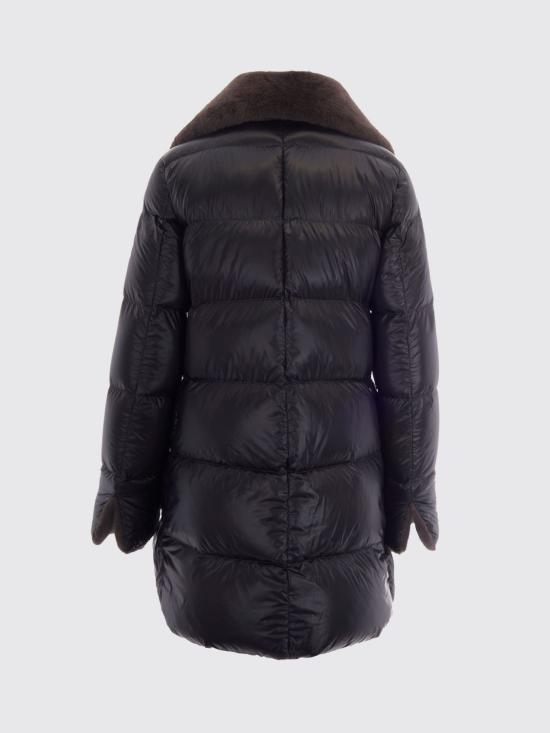 26FW 에르노 나일론 울트라라이트 레이디 얼터너티브 퍼 A-쉐입 자켓 PI002140D12017Z 9487 Grey - HERNO