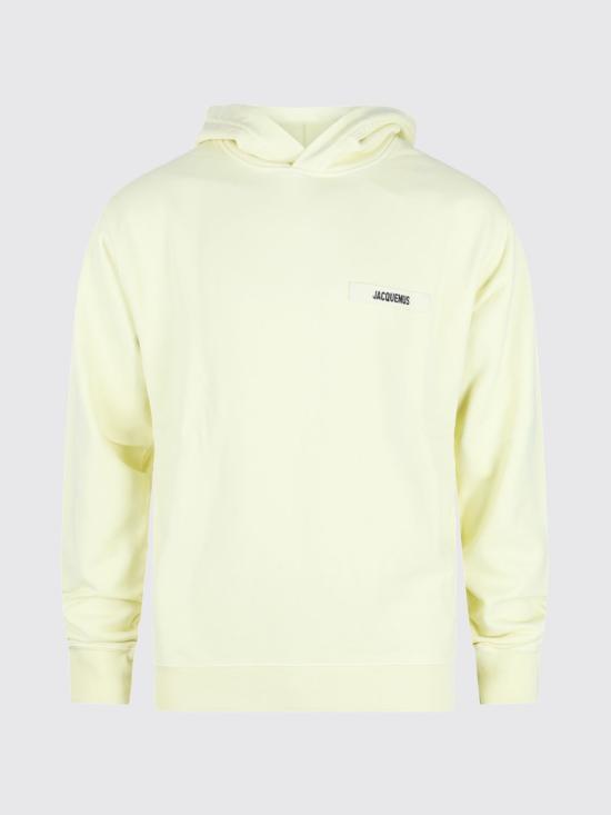 26FW 자크뮈스 그로그랭 후드 티셔츠 HOM00247AJ00126 205 Yellow - JACQUEMUS