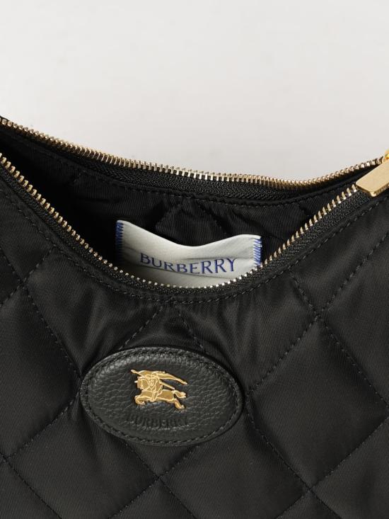 26FW 버버리 HORSESHOE 홀스슈 퀼팅 크로스백 8111928 Black - BURBERRY