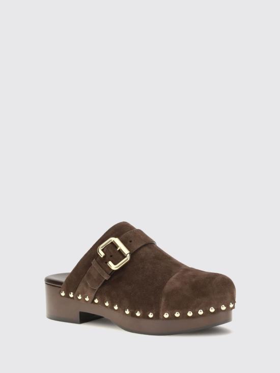 26FW 끌로에 뮬/슬리퍼 CH26S12ZRY 27Z Brown - CHLOE
