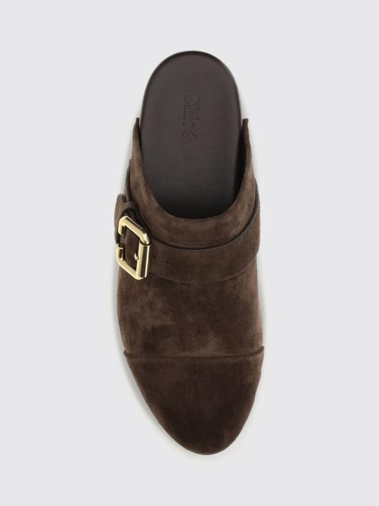 26FW 끌로에 뮬/슬리퍼 CH26S12ZRY 27Z Brown - CHLOE