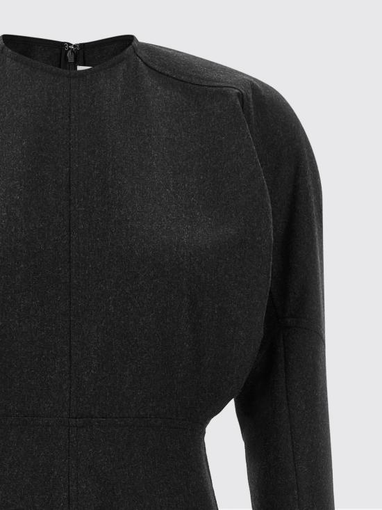 26FW 빅토리아 베컴 롱 원피스 1124WDR005231F DARKGREYMELANGE - VICTORIA BECKHAM