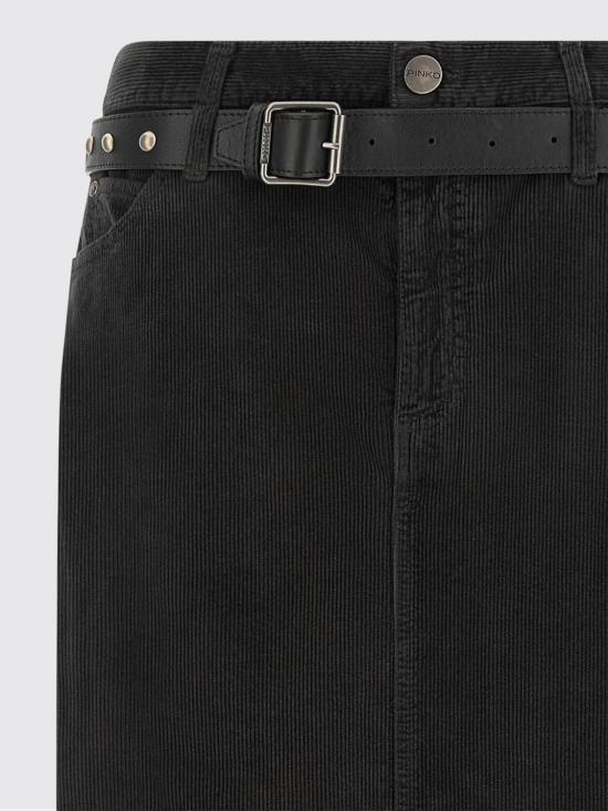 26FW 핑코 스커트 107414A3HF Z98 Black - PINKO