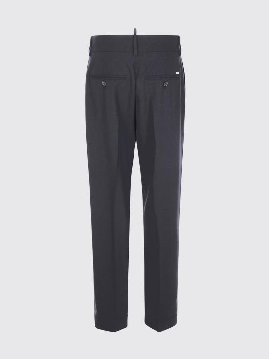 26FW 디스퀘어드2 스트레이트 팬츠 S75KB0592D35537 900 Black - DSQUARED2