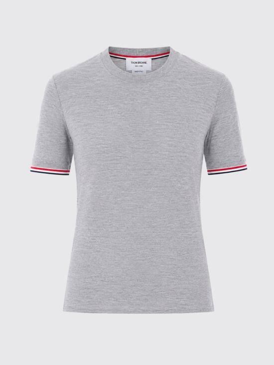 26FW 톰브라운 반팔 티셔츠 FJS232AJ0301 055 Grey - THOM BROWNE