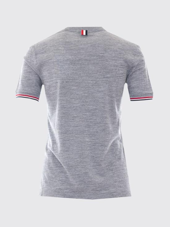 26FW 톰브라운 반팔 티셔츠 FJS232AJ0301 055 Grey - THOM BROWNE