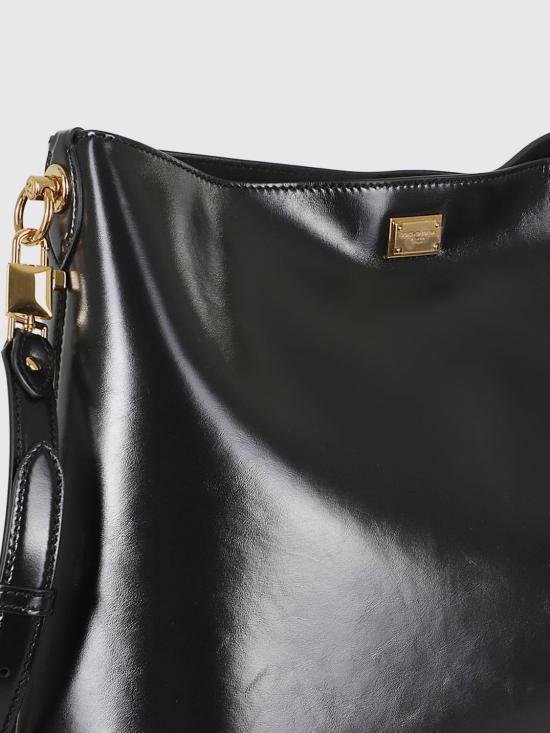 26FW 돌체앤가바나 Large Vittoria calfskin 숄더백 BB7942AZ000 80999 Black - DOLCE & GABBANA
