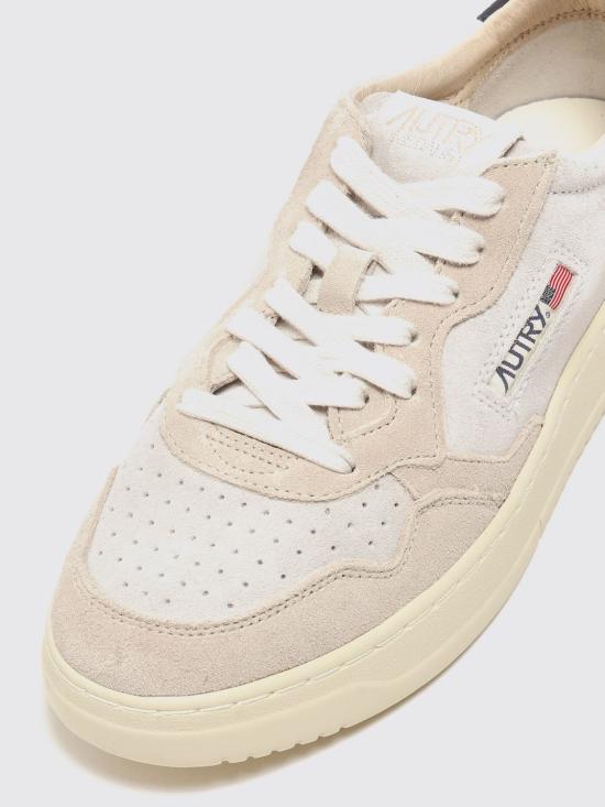 26FW 오트리 메달리스트 로우 스니커즈 AULM TS29 Beige - AUTRY