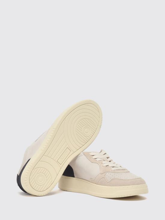 26FW 오트리 메달리스트 로우 스니커즈 AULM TS29 Beige - AUTRY