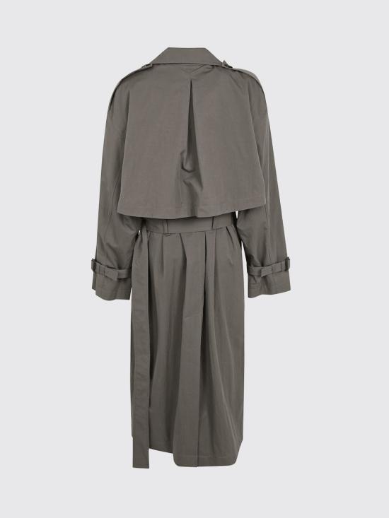 26FW 토템 크리스프 서머 트렌치 코트 252WRO0197FB0410 079 Grey - TOTEME