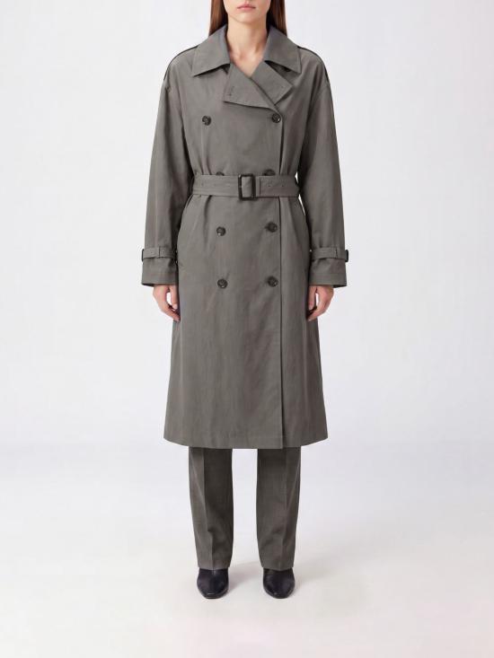 26FW 토템 크리스프 서머 트렌치 코트 252WRO0197FB0410 079 Grey
