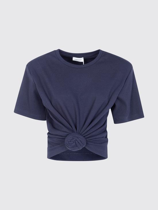 26FW 마그다뷰트림 반팔 티셔츠 182425 Black - MAGDA BUTRYM