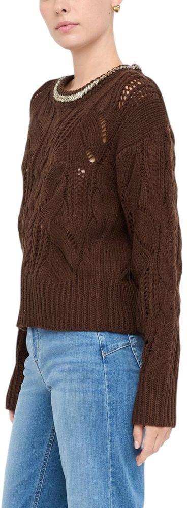 25FW 리우조 니트웨어 10009889964318 BROWN - LIU JO