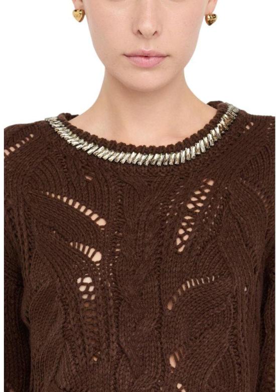25FW 리우조 니트웨어 10009889964318 BROWN - LIU JO