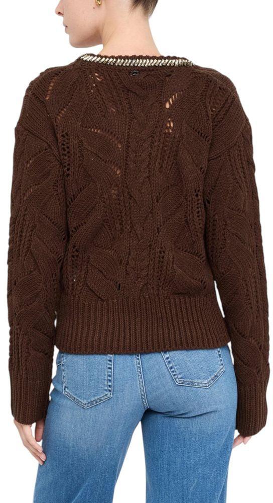 25FW 리우조 니트웨어 10009889964318 BROWN - LIU JO