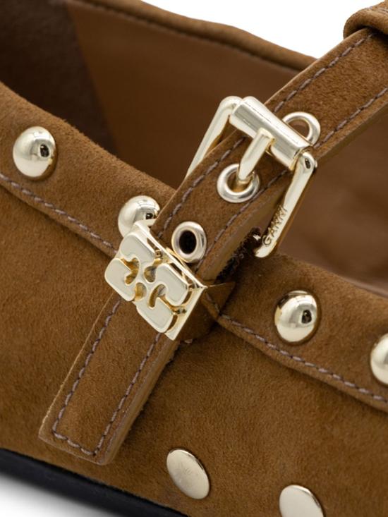 26FW 가니 로퍼 D1020021 983 Coffee - GANNI