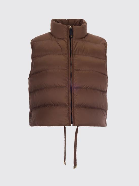 26FW 막스마라 더 큐브 패딩 조끼 2629296044600 027 Brown - MAXMARA THE CUBE