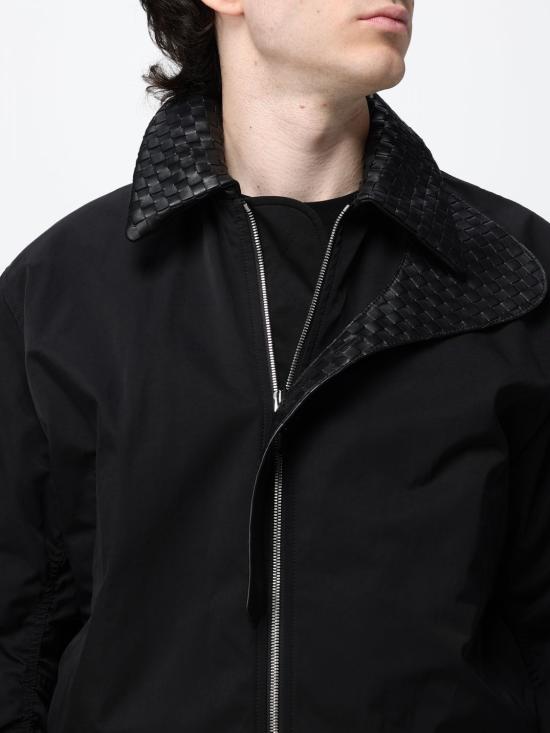 26FW 보테가베네타 자켓 A002RUV6OE0 1010 Black - BOTTEGA VENETA