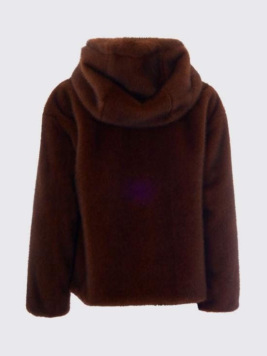 26FW 에르노 멜란지 얼터너티브 밍크 퍼 보머 자켓 GI000318D12739 8800 Brown - HERNO