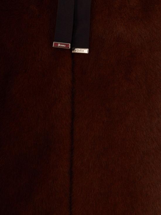 26FW 에르노 멜란지 얼터너티브 밍크 퍼 보머 자켓 GI000318D12739 8800 Brown - HERNO