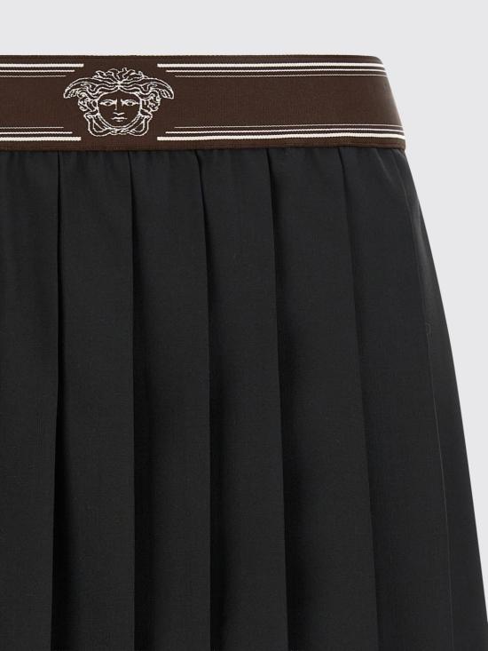26FW 베르사체 스커트 10258811A17669 1B000 Black - VERSACE