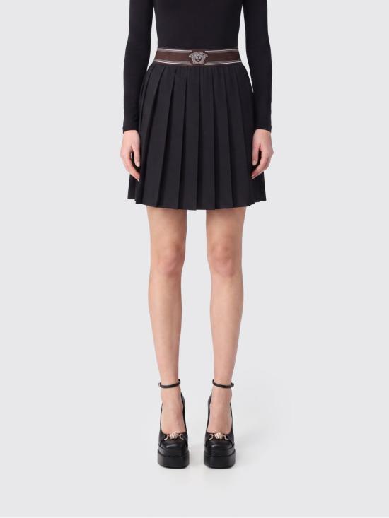 26FW 베르사체 스커트 10258811A17669 1B000 Black