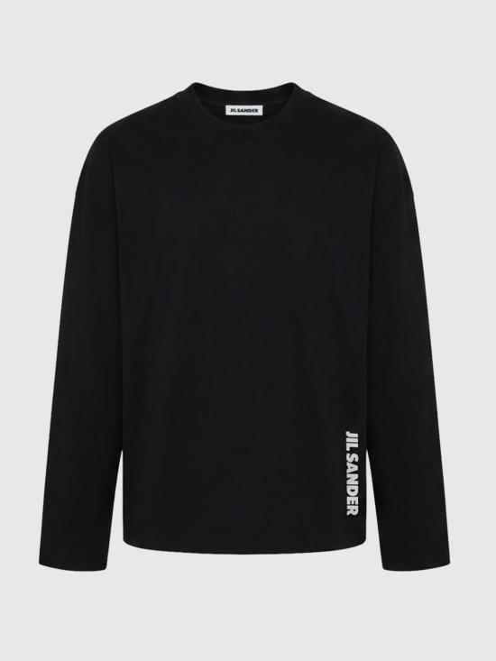 26FW 질샌더 반팔 티셔츠 J22GC0278J20348 001 Black - JIL SANDER