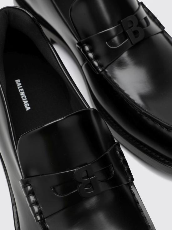 26FW 발렌시아가 로퍼 876324WBEC1 1001 Black - BALENCIAGA