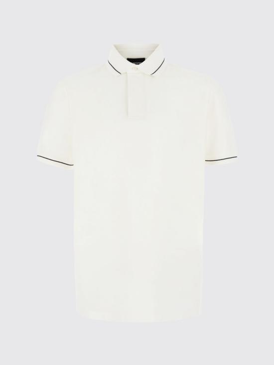 26FW 엠포리오 아르마니 폴로 티셔츠 EM006625AF12955 U0003 White - EMPORIO ARMANI
