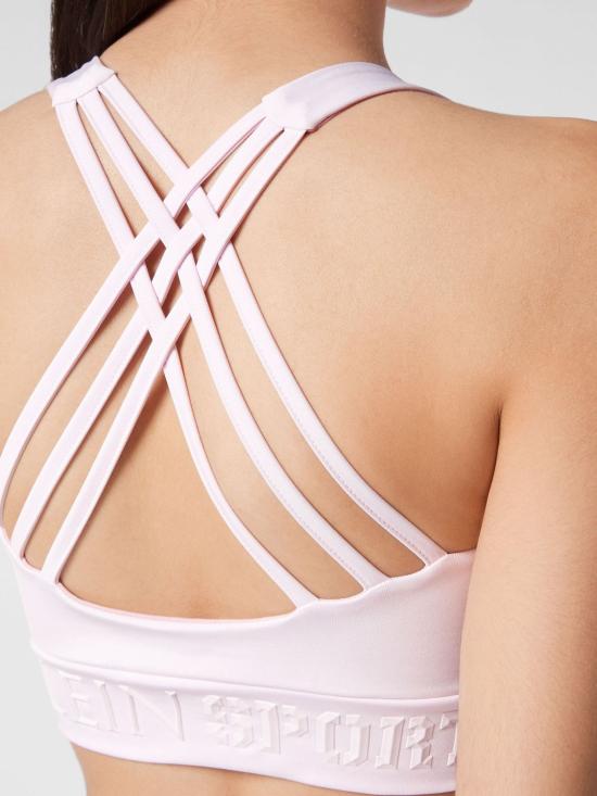 26SS 플레인스포츠 탑 SACCWJU0011STE003N 30 Pink - PLEIN SPORT