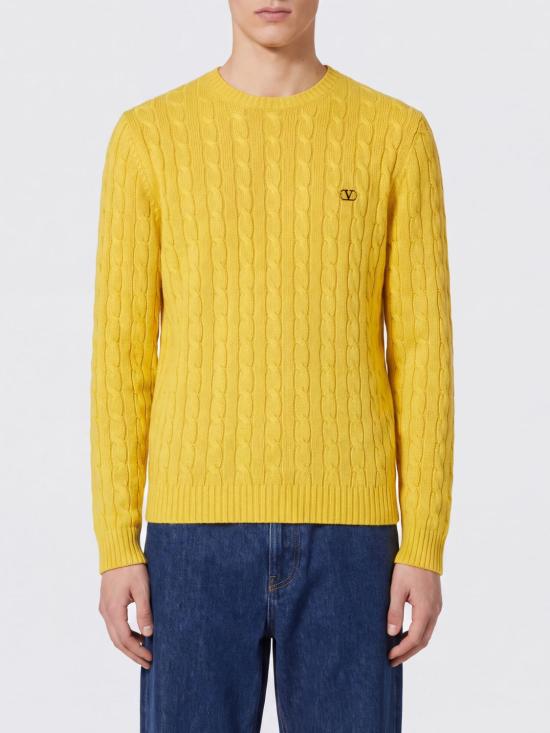 26FW 발렌티노 가라바니 스웨터 KC38ZBLJ G74 Yellow