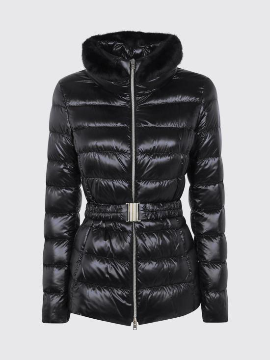 26FW 에르노 클라우디아 쇼트 다운 자켓 PI0485DICM0512017Z 9300 Black - HERNO