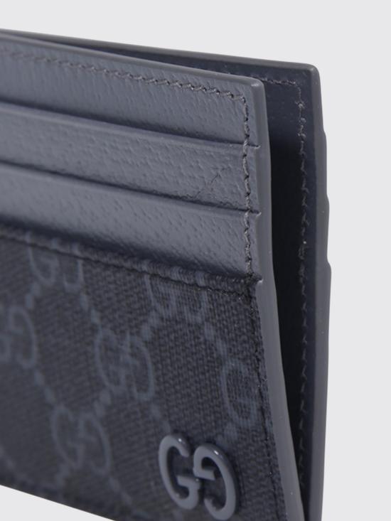 26FW 구찌 GG 수프림 카드지갑 795230FACQC 1048 Black - GUCCI