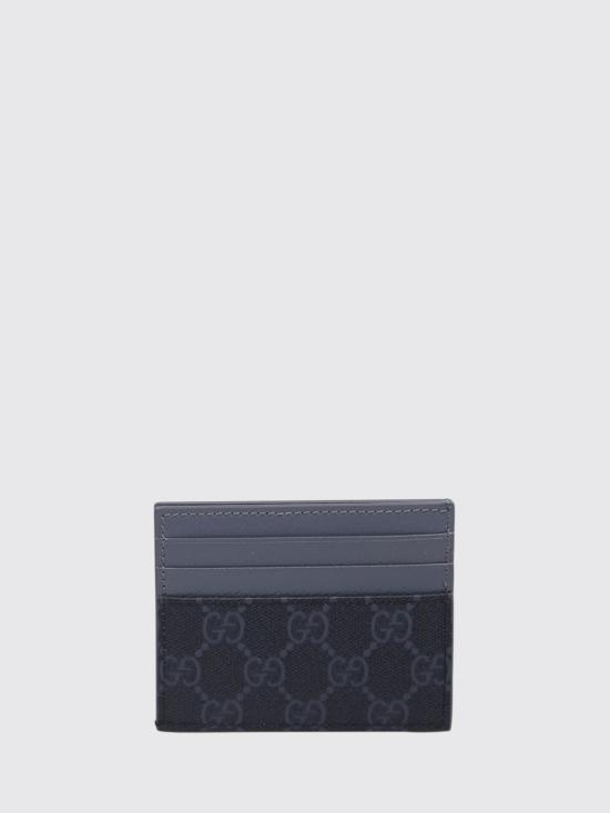 26FW 구찌 GG 수프림 카드지갑 795230FACQC 1048 Black - GUCCI
