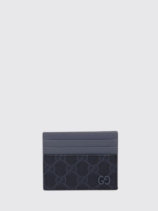 26FW 구찌 GG 수프림 카드지갑 795230FACQC 1048 Black